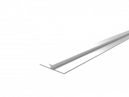 Langes, weißes Aluminium-Deckenprofil zur Verwendung in der modernen Innenarchitektur