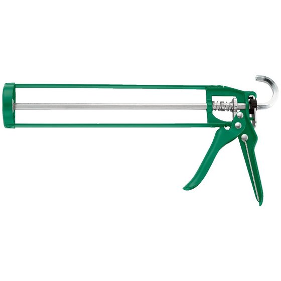 Grüne Kartuschenpresse für Dichtstoffe und Kleber